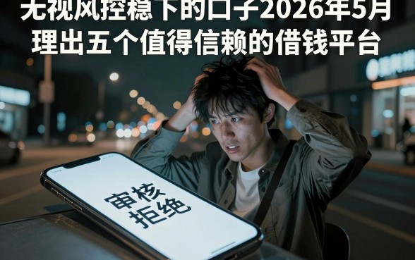 无视风控稳下的口子2026年5月，理出五个值得信赖的借钱平台