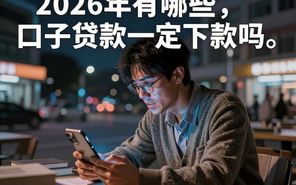 2026年有哪些口子贷款一定下款吗，归纳5个19岁贷款容易过审批的口子
