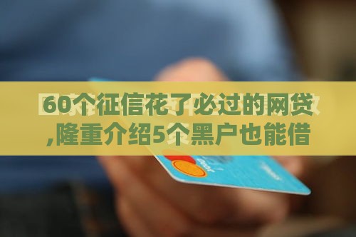 60个征信花了必过的网贷,隆重介绍5个黑户也能借款的口子
