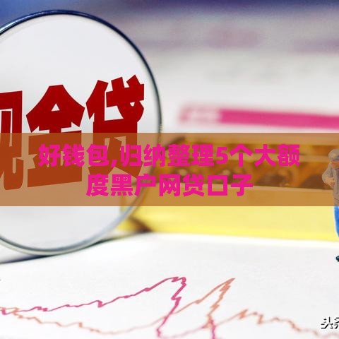 好钱包,归纳整理5个大额度黑户网贷口子