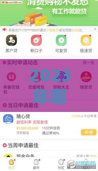 2023年哪些老口子还能下款？这几个平台审核快、门槛低！