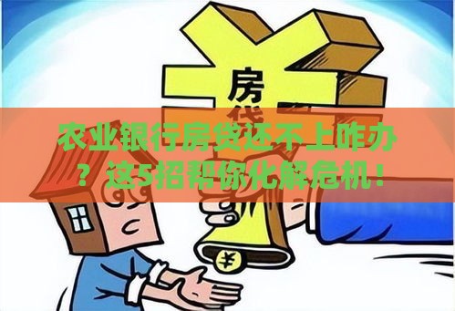 农业银行房贷还不上咋办？这5招帮你化解危机！