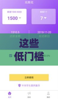 这些低门槛借钱app审核快、不看征信也能过？