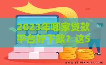 2023年哪家贷款平台好下款？这5个渠道审批快、门槛低！