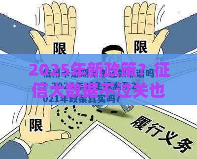 2025年新政策？征信大数据不过关也能下款，这些方法真实有效！