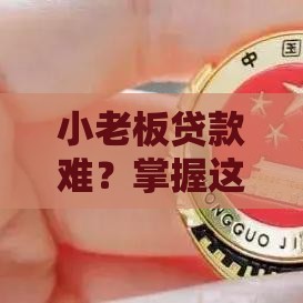 小老板贷款难？掌握这5个技巧，轻松拿钱！