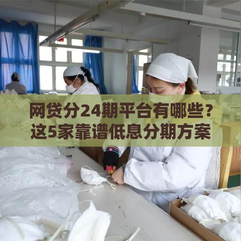 网贷分24期平台有哪些？这5家靠谱低息分期方案