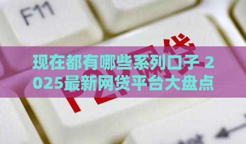 现在都有哪些系列口子 2025最新网贷平台大盘点