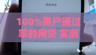 100%黑户通过率的网贷 实测5分钟到账不查征信的口子推荐