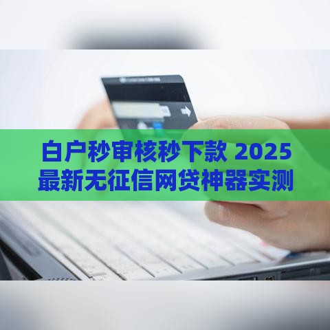 白户秒审核秒下款 2025最新无征信网贷神器实测