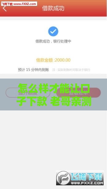 怎么样才能让口子下款 老哥亲测这三个技巧稳如老狗