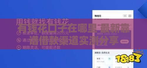 有钱花口子在哪里 最新靠谱借款渠道实测分享