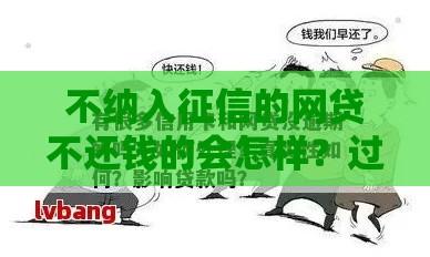 不纳入征信的网贷不还钱的会怎样？过来人含泪揭秘真实后果