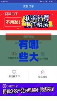 有哪些大额的口子 2025年最新靠谱大额贷款平台推荐